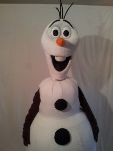 Mascotte Olaf